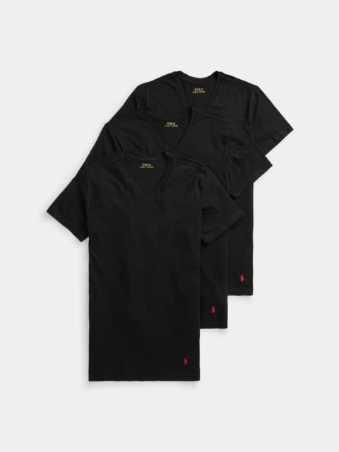 Polo Ralph Lauren Classic Fit Wicking V-Neck 3-Pack