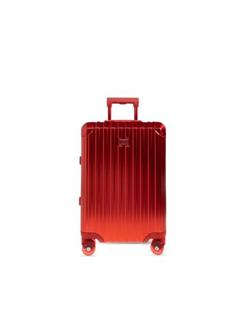 Diesel metallic grooved luggage