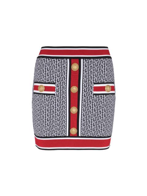 Balmain Knit skirt with buttons