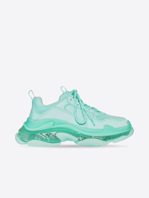 Men's Triple S Sneaker Clear Sole in Green