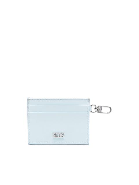 GCDS Comma leather card holder