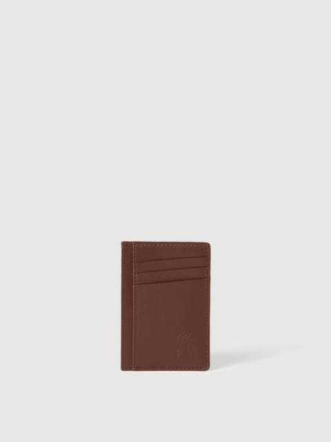 Brunello Cucinelli Smooth calfskin card holder