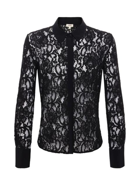 L'AGENCE Maia Lace Blouse
