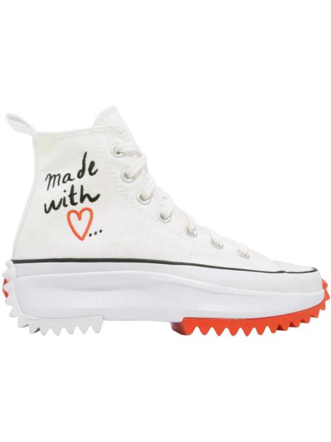 Converse Run Star Hike Hi Made with Love White (W)