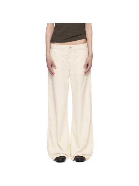 JEANERICA White Guell Trousers