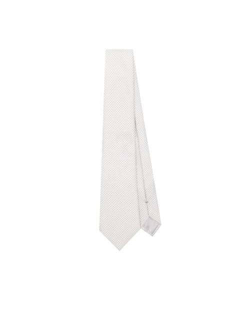GIORGIO ARMANI patterned-jacquard silk tie