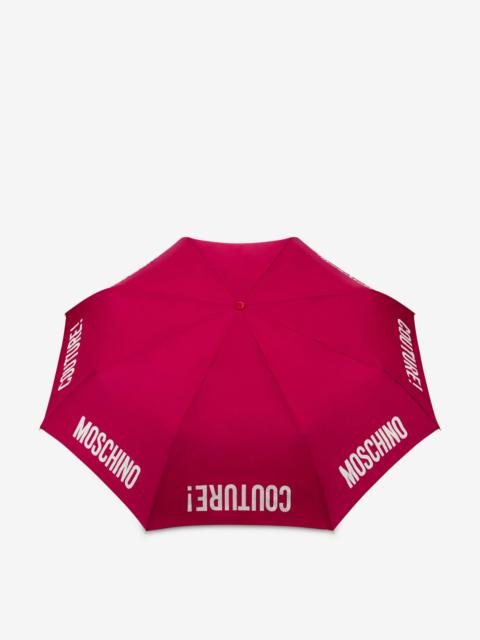 Moschino OPEN/CLOSE UMBRELLA WITH MOSCHINO COUTURE