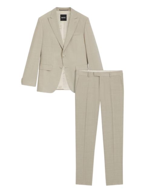 BOSS checked suit