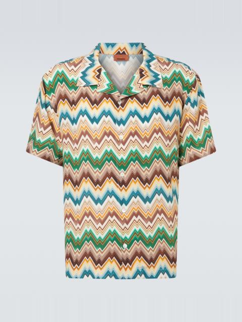Missoni Zigzag bowling shirt