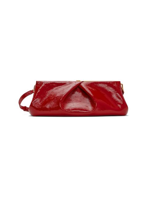 Dries Van Noten Red Patent Leather Clutch