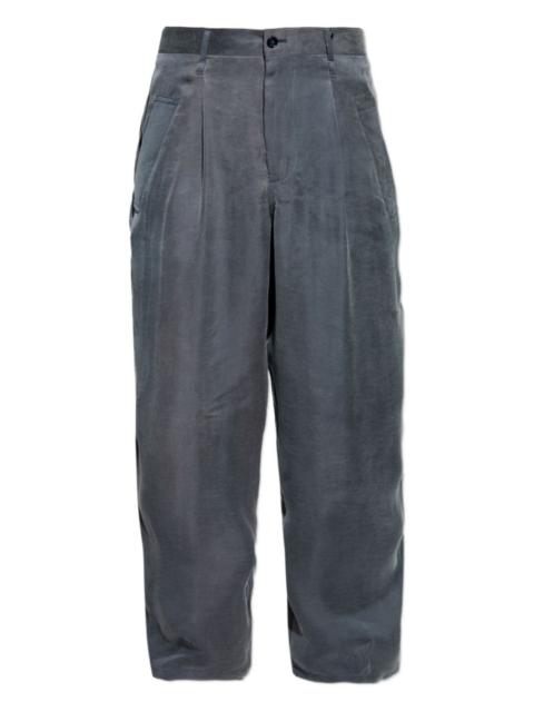 GIORGIO ARMANI pleated trousers