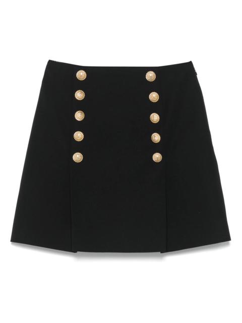Balmain Balmain Virgin Wool Skirt