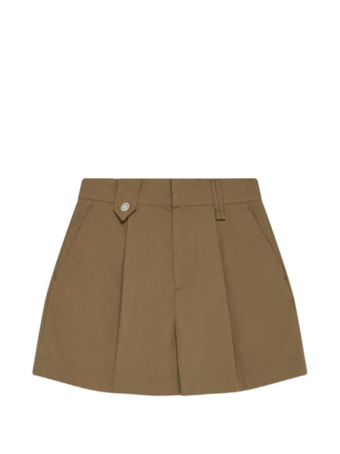 Simone Rocha embellished pleated shorts