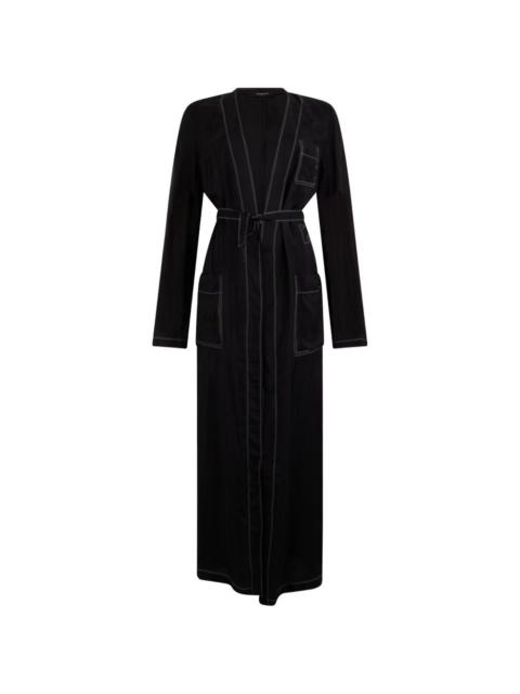 FABIANA FILIPPI belted maxi dress