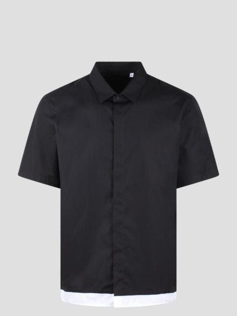 Neil Barrett Loose double layer short sleeve shirt