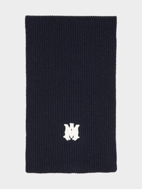 AMIRI Men's MA Ribbed Wool Scarf