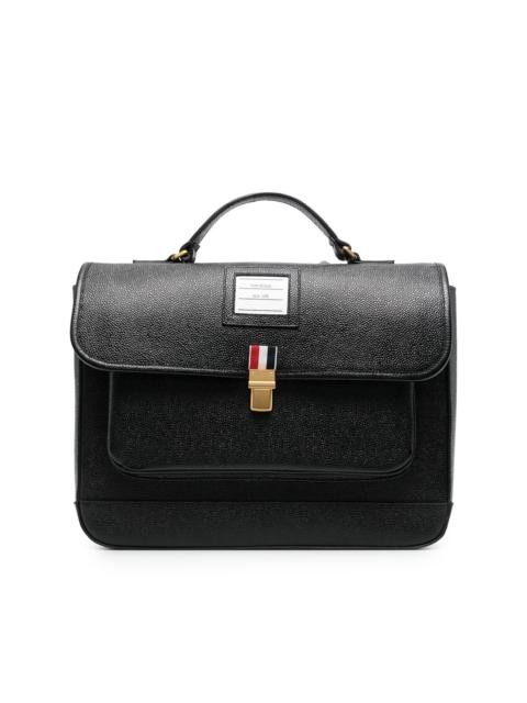 Thom Browne pebble grain leather school backpack