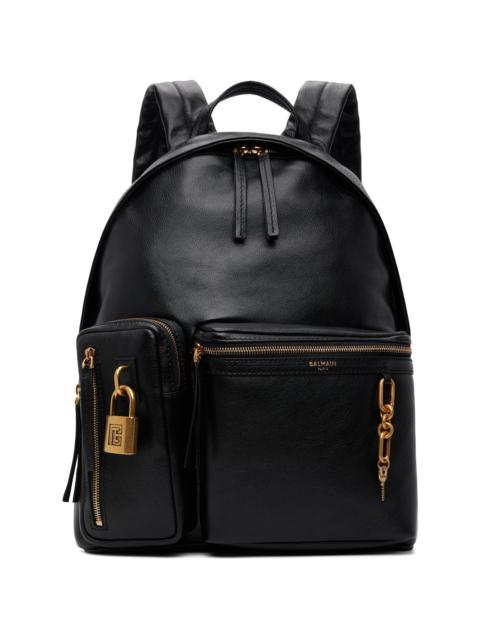 Balmain Black Pulse Backpack