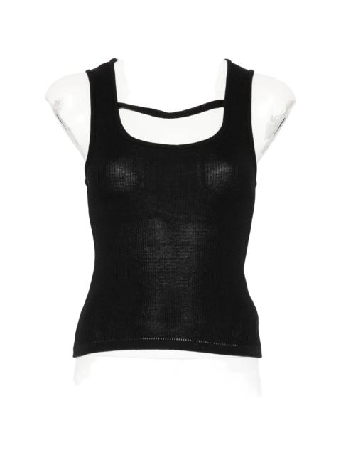 NICCOLÒ PASQUALETTI Niccolò Pasqualetti Corda Ribbed Tank Top