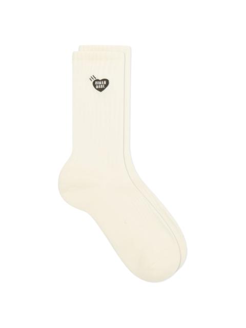 Human Made Human Made Heart Logo Pile Socks