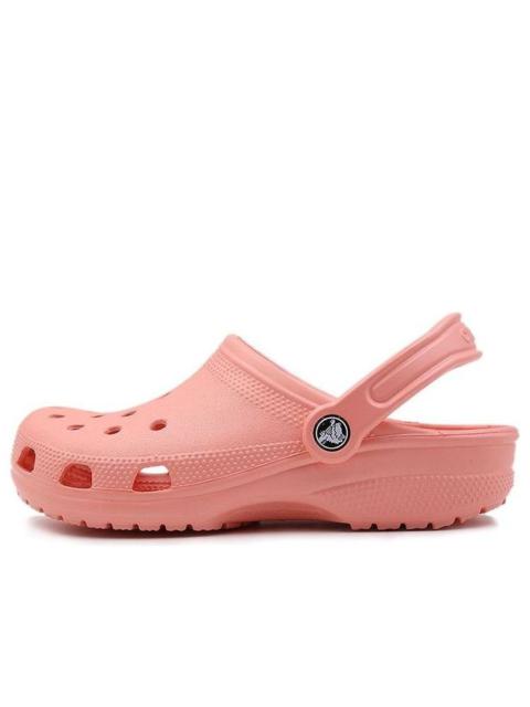 crocs (WMNS) Crocs Classic Clog Outdoor Beach Sports Slippers Pink 10001-737