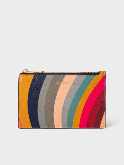 Paul Smith 'Swirl' Zip-Fastening Wallet