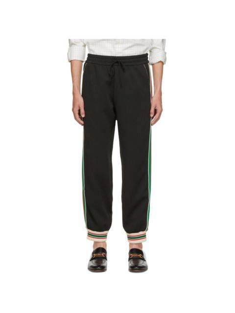 GUCCI Black GG Jacquard Lounge Pants