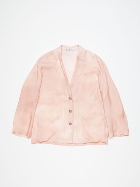 Acne Studios Suit jacket - Relaxed fit - Pale Pink