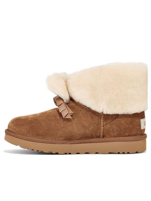 UGG (WMNS) UGG Classic Mini II CNY(Chinese New Year) Snow boots Chestnut 1109735-CHE