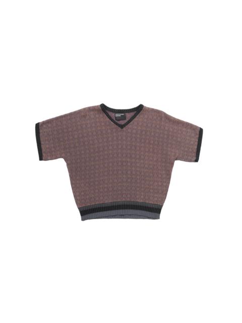 Enfants Riches Déprimés V-NECK SHORTSLEEVE VIENNA SWEATER