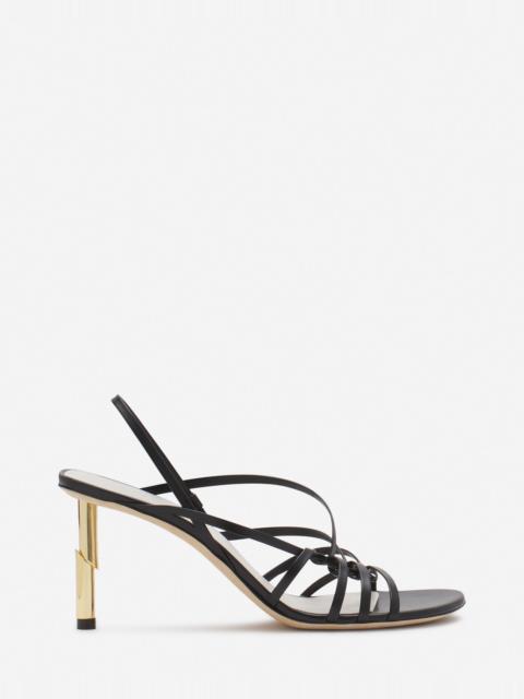 Lanvin SEQUENCE BY LANVIN LEATHER SANDALS
