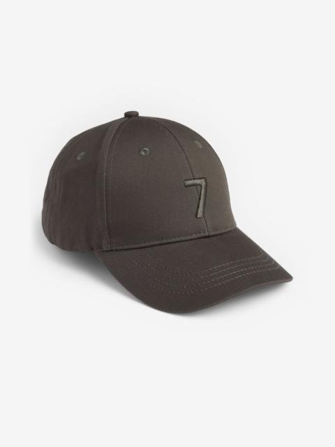 7 For All Mankind Logo Cap in Army
