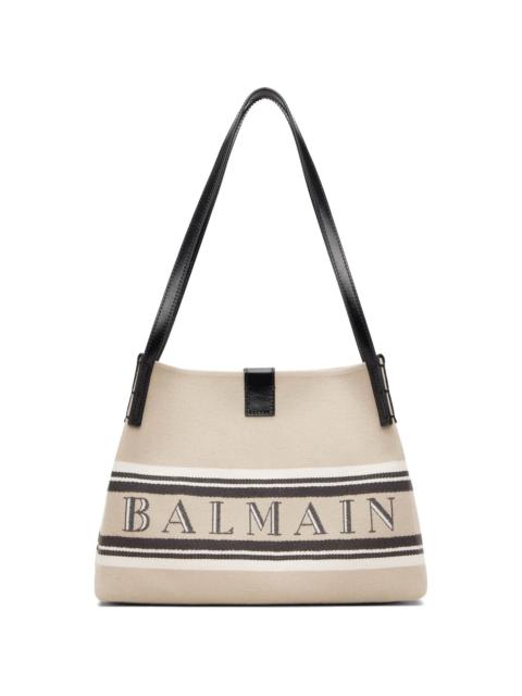 Balmain Beige Small Release Shopper Bag