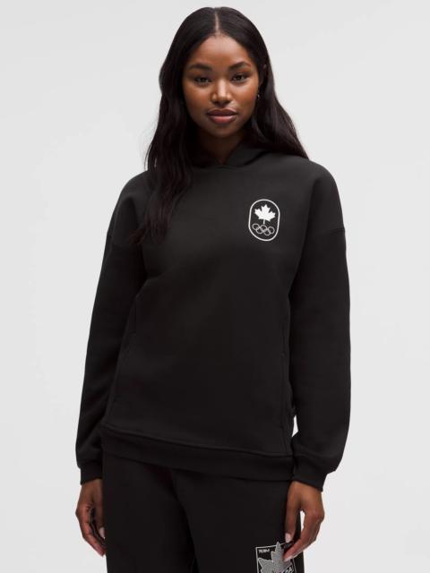 lululemon Team Canada Womens Big Cozy Oversized Hoodie *COC Logo