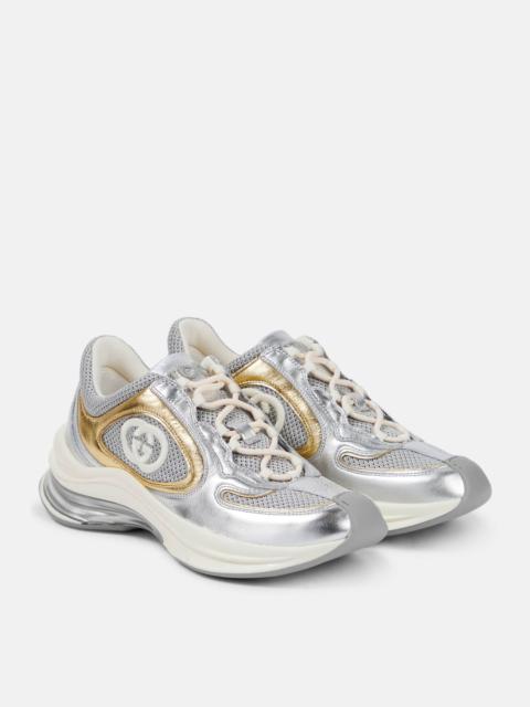 GUCCI Run leather sneakers
