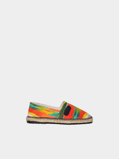 DSQUARED2 SUN WAVES CAMO ESPADRILLES