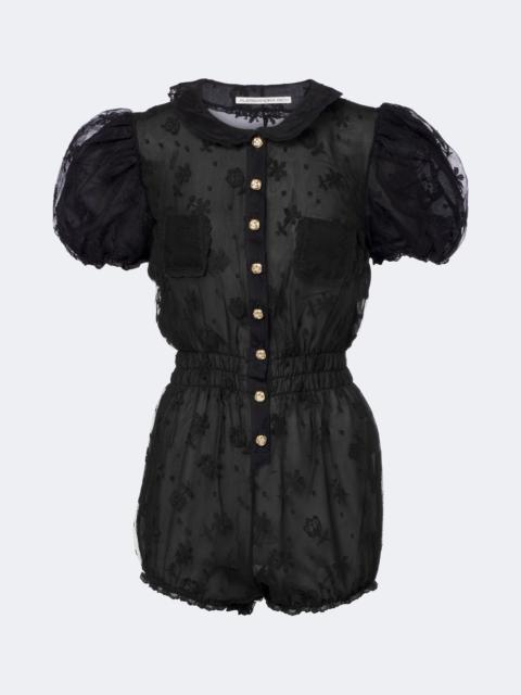 Alessandra Rich Lace romper