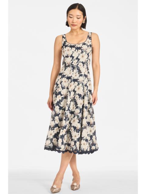 SACHIN & BABI TERESA DRESS - MIDNIGHT MAGNOLIA