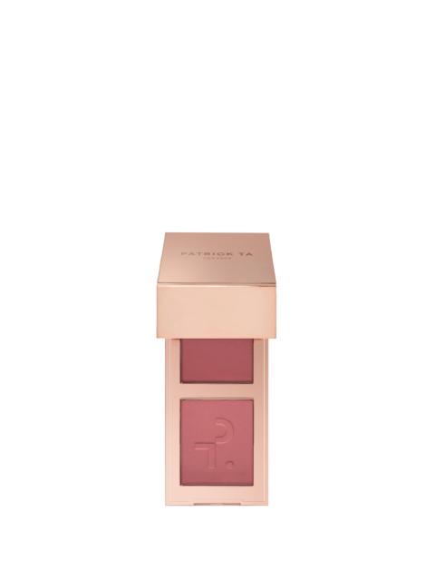 Patrick Ta Patrick Ta Mini Major Headlines Double-Take Crème And Powder Blush Duo - She Goes To The Gym