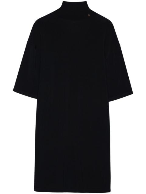 ANINE BING Claudia high-neck minidress