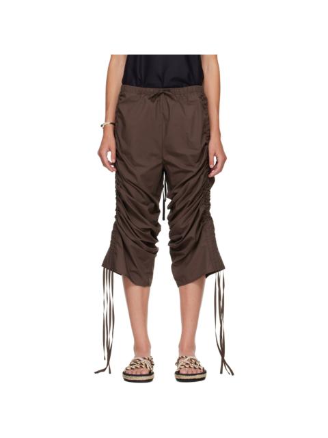 BASERANGE SSENSE Exclusive Brown Pictorial Lounge Pants