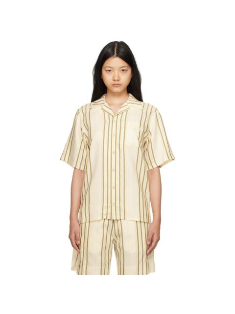 WALES BONNER SSENSE Exclusive Beige Shirt