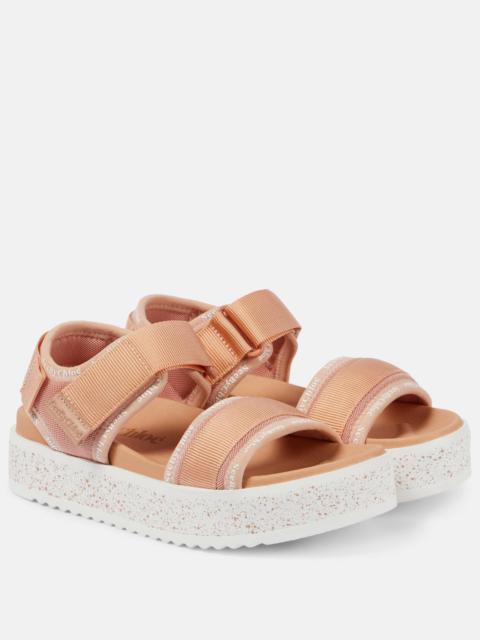 See by Chloé Pipper mesh platform sandals