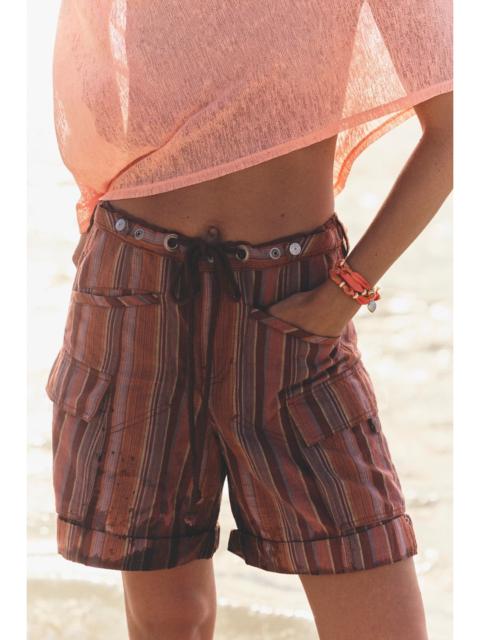 FREE PEOPLE Frankie Striped Shorts