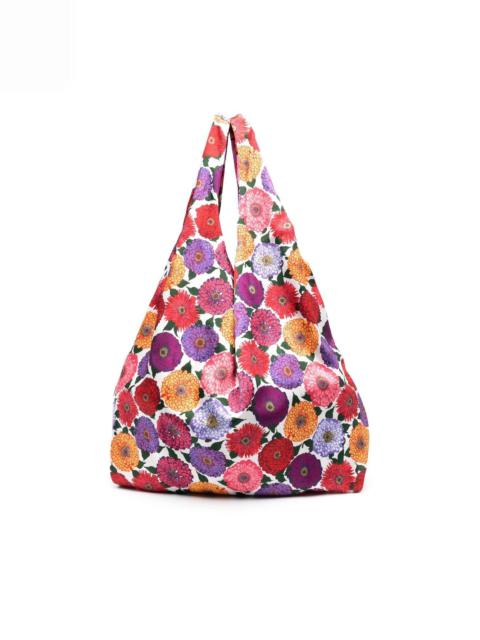 La DoubleJ Zinnie floral-print shopping bag