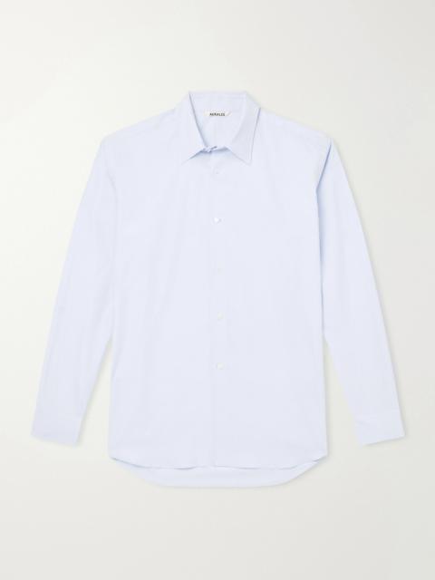 AURALEE Finx Cotton-Poplin Shirt