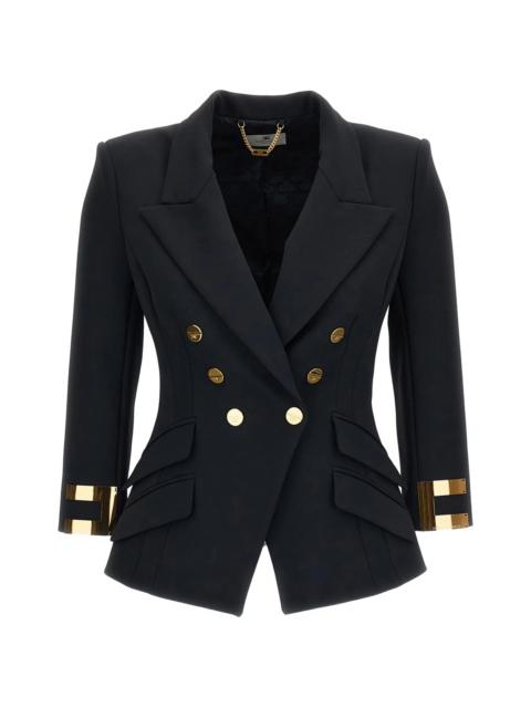 ELISABETTA FRANCHI Elisabetta Franchi Double-breasted Logo-cuff Jacket