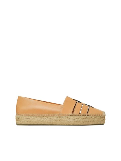TORY BURCH leather espadrilles