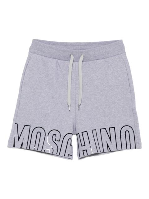 Moschino logo-print shorts