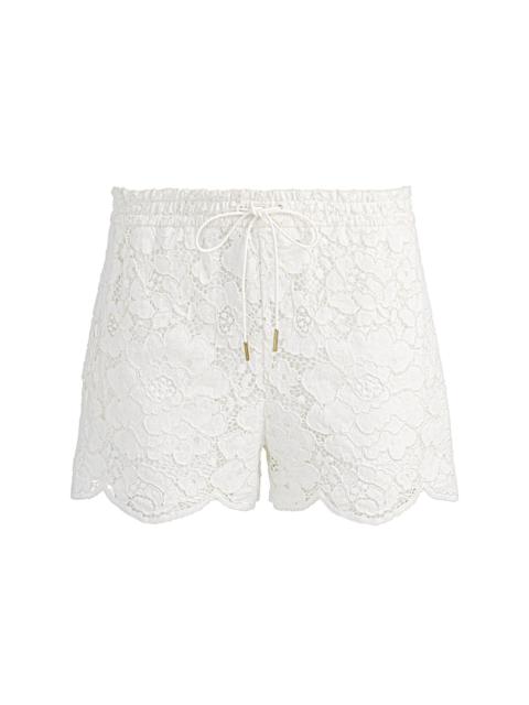 Alice + Olivia KENLEY PULL UP LACE SHORT